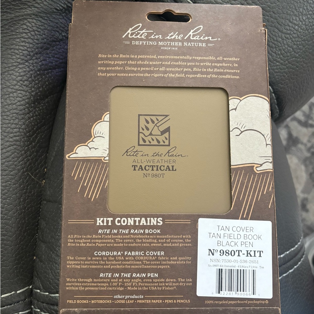 Tan All-Weather Field Kit - Picture 2 of 6